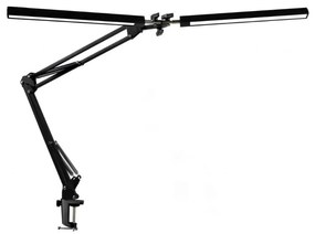 LED Stolná lampa s klipom 2xLED/10W/230V 2800-6800K