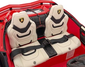 Elektrické autíčko Lamborghini SIAN červené