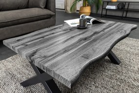 Konferenčný stolík WILD 90 cm - Wild Oak, nohy v tvare X