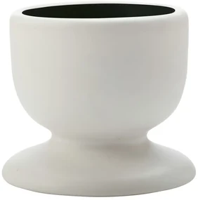 Čierno-biely porcelánový kalíšok na vajcia Maxwell & Williams Tint