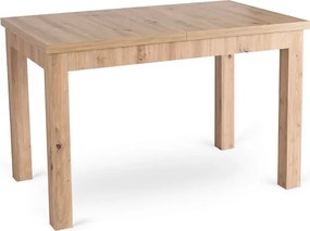 Jedálenský stôl RUBEN 120–160 cm dub ARTISAN