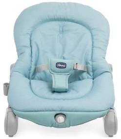 Chicco - Detské vibračné ležadlo s melódiou BALLOON Froggy 2xAA + 1xLR20 modrá