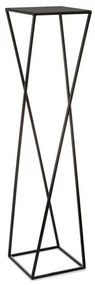 HowHomely Stojan na kvety 100x24 cm čierna 10-1365-1-100