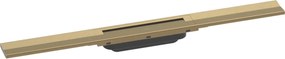 Hansgrohe RainDrain Flex, vrchná sada sprchového žľabu 800, skracovateľný, pre inštaláciu voľne na plochu, kartáčovaný bronz, HAN-56044140