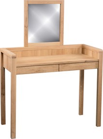 XXXLutz TOALETNÝ STOLÍK, divoký dub, 100/45/75-135 cm Linea Natura - Toaletné stolíky - 001815004701