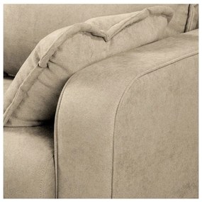 Béžová rohová pohovka (ľavý roh) Beata - Ropez