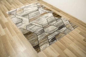 Koberec Modena 4644 hnedý / béžový, medové plasty