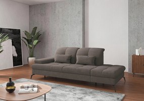 XXXLutz LEŇOŠKA, textil, bahenná hnedá Sit & More - Online Only obývacie izby - 000144009087
