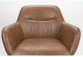 Hnedé kreslo Dude – White Label