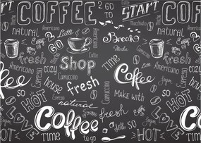 Sklenený obraz - Coffee (70x50 cm)