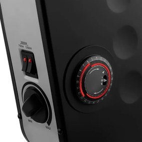 Sencor - Elektrický priamotop/konvektor 750/1250/2000W/230V termostat IP24 čierna