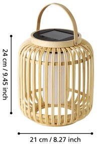 Eglo 901088 - LED Solárna stolná lampa MARLIANO LED/3,3W/3,7V 1800mAh IP44