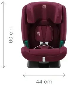 Autosedačka BRITAX Evolvafix - dusty rose 2024