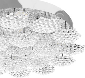 Toolight Toolight, LED stropné svietidlo 45cm, MS014-C, chrómová, OSW-09626