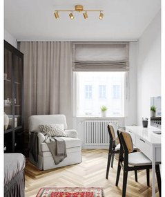 ByRydens 4200720-6501 - Bodové svietidlo CORRECT 4xGU10/7W/230V zlatá