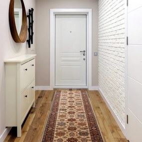 Behúň KESHAN 7683/53555 béžový / terakota