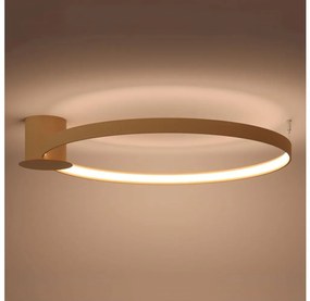 Thoro TH.224 - LED Stropné svietidlo RIO LED/50W/230V CRI90 3000K pr. 78 cm zlatá