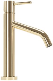 Rea Level, umývadlová batéria h-215, zlatá lesklá, REA-B2046