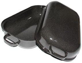 Pekáč dvojdielny 30cm/3,5l smaltovaný rovné dno KLC