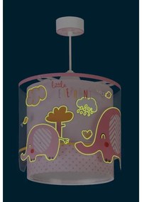 Dalber 61332S - Detský luster LITTLE ELEPHANT 1xE27/60W/230V