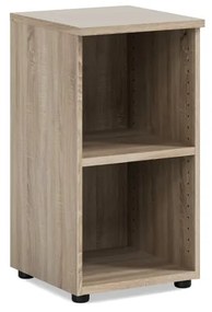 Nízka skriňa Praktik 40 x 40 x 76,5 cm, dub sonoma