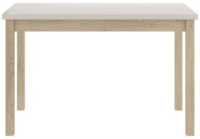 Jídelní stůl Adam 120 cm kašmír/dub cremona torro