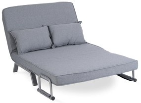 JAKS Rozkladacie kreslo Bart 2 šedé
