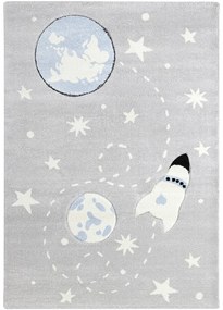 Koberce Breno Kusový koberec AMIGO 330/silver, sivá, viacfarebná,120 x 170 cm