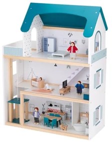 2Kids Toys - Drevený domček pre bábiky Barbora
