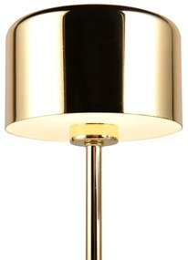 LED stmievateľná stolová lampa v zlatej farbe (výška 30 cm) Jeff – Trio