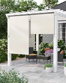 Vertikálna markíza 140 x 250 cm SONGMICS GSA145BE