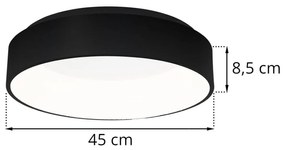 Stropné LED svietidlo Ohio, 1xled 24w, b