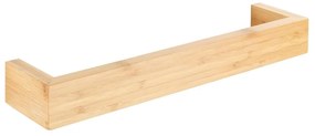 Bambusový nástenný držiak na uteráky Wenko Light, šírka 40 cm