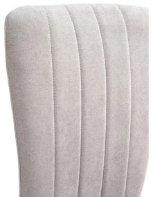 Svetlosivé jedálenské stoličky v súprave 4 ks Holly – Marckeric