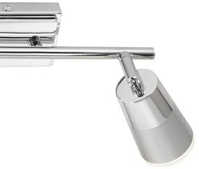 JUST LIGHT. 11229-17 - LED Bodové svietidlo DALLI 2xLED/3,5W/230V chróm