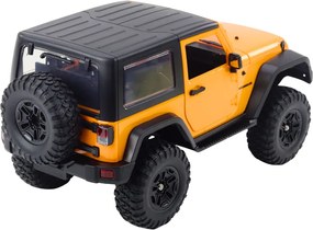 Double E Diaľkovo ovládané terénne auto RC Jeep Wrangler Rock Crawler Orange 1:14