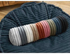 Tmavomodrý menčestrový sedací vak Socrate – Bobochic Paris