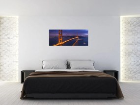 Obraz - Golden Gate Bridge (120x50 cm)