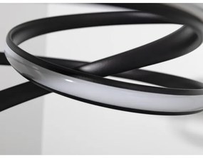 LED Stmievateľný luster na lanku LED/85W/230V 3000-6500K pr. 49 cm + diaľkové ovládanie