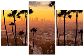 Obraz - Panorama Los Angeles (90x60 cm)