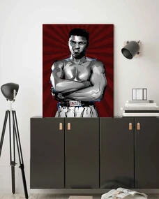 Gario Obraz na plátne Muhammad Ali - Nikita Abakumov Rozmery: 80 x 120 cm