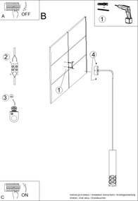 Nástenné svietidlo Liro, 1x biele kovové tienidlo