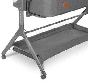 Lionelo - Detská postieľka 3v1 LEONIE PLUS sivá