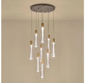 LED Luster na lanku LED/60W/230V 3000K