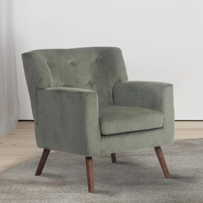 Kreslo Kioni látka cord - zelená