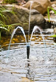 Súprava hybridného čerpadla HEISSNER so solárnym efektom 1000 l/h s transformátorom vrátane 3 efektov SPW1100-00