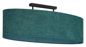 Duolla - Prisadený luster OVAL 2xE27/15W/230V zelená