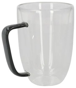 Sada dvoch hrnčekov CEMBRA s dvojitým dnom, sivé ALL 992487 250 ml (2 ks)