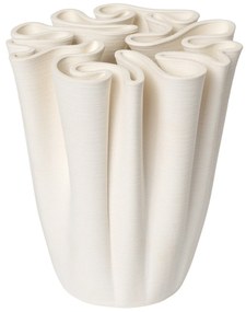 Ferm Living Kameninová váza Dedali Off-white Medium