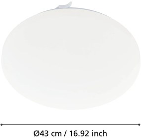 Biele LED stropné svietidlo FRANIA – EGLO